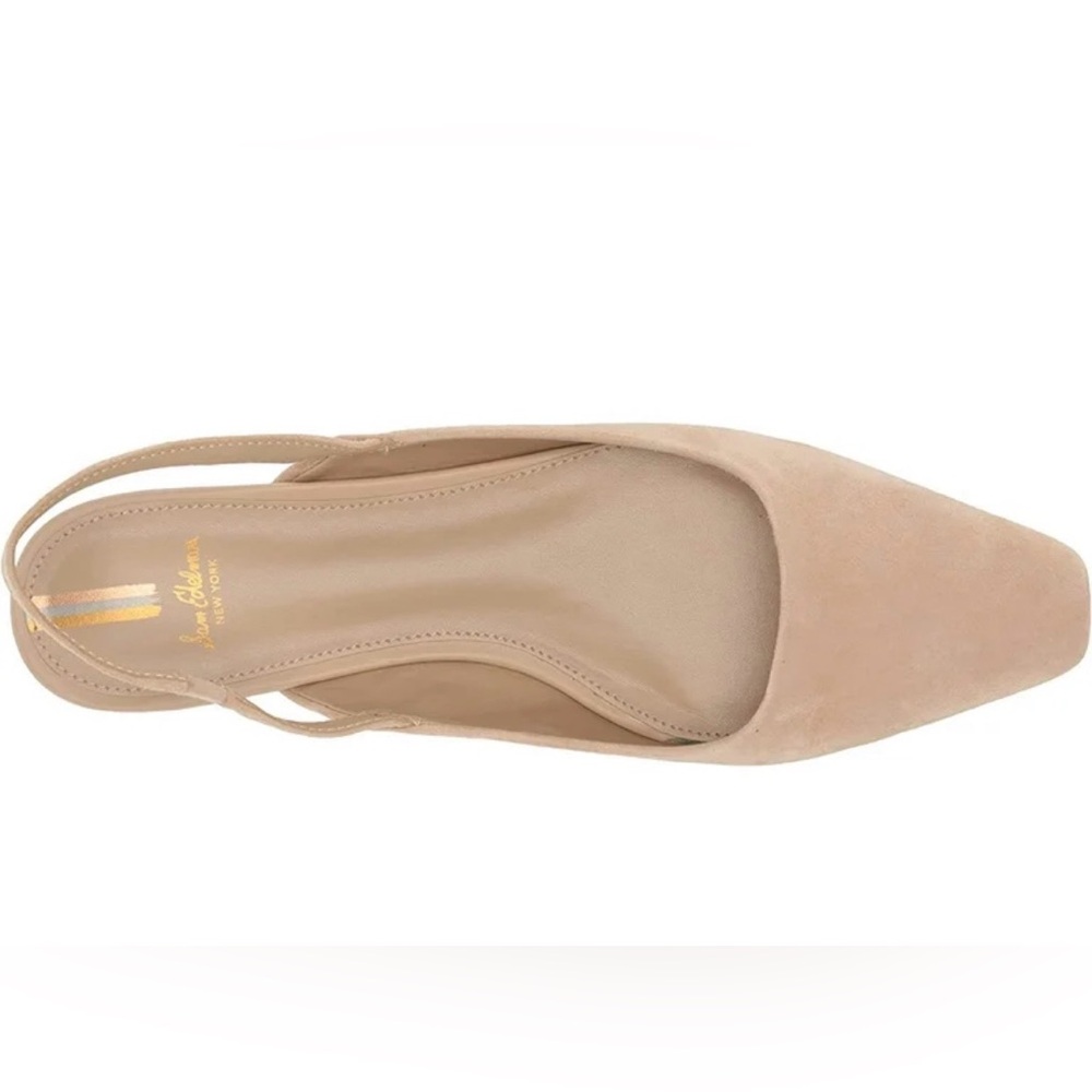 Sam Edelman Connell Slingback Flats in Cappuccino Suede